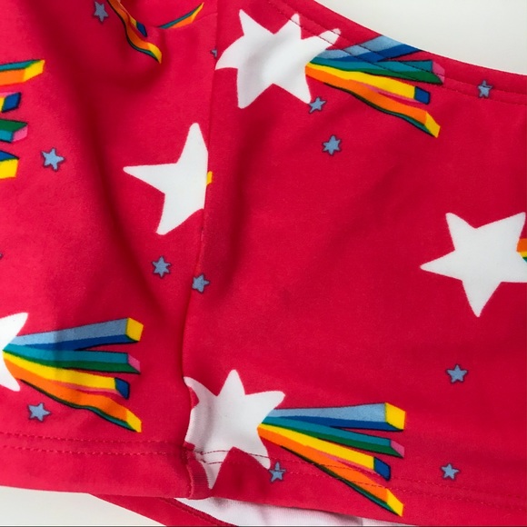 NEW Hanna Andersson Rainbow Stars Swimsuit top - Picture 6 of 6